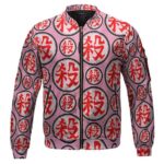 Mercenary Tao Symbol Pink & Red Kids Bomber Jacket