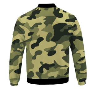 Supreme Logo Saiyan Camouflage Bomber Jacket for Kids