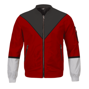 Team Universe 11 Inspired Red and Black Kids Bomber Jacket