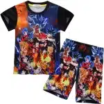 Ultimate Goku Transformations Dragon Ball Z Boys' Pajama Set