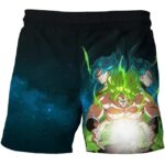 Broly Vegeta and Goku Galaxy Energy Fusion Shorts for Kids