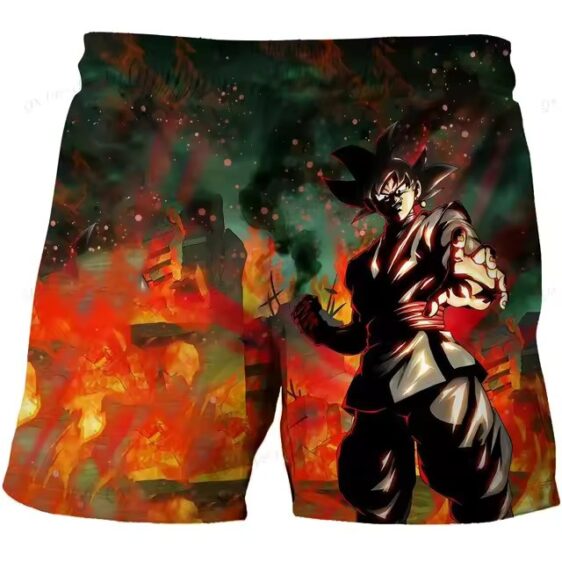 DBS Goku Black Flames of Destruction Shorts for Children