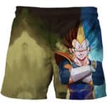 DBZ Vegeta Majin Persona Forms Art Shorts for Children