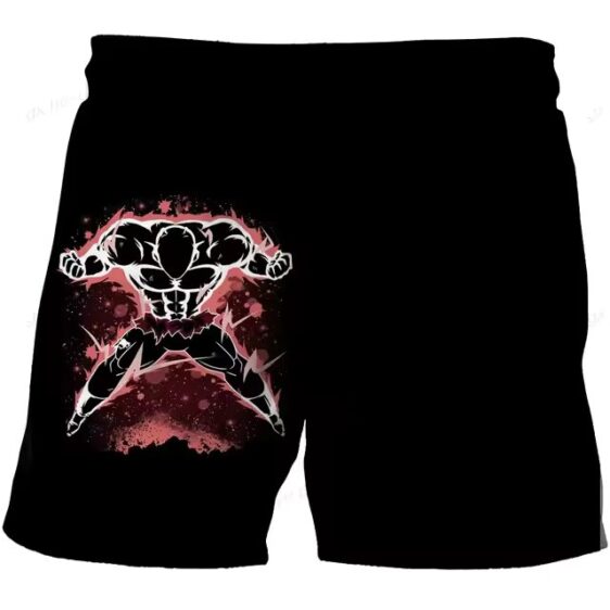 Dragon Ball Super Jiren Red Energy Aura Power-Up Kids Shorts