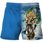 Dragon Ball Super Saiyan Gogeta Shenron Sky Art Kids Shorts