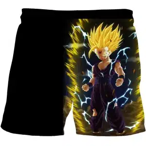 Dragon Ball Super Saiyan Gohan Electric Power Boys' Shorts