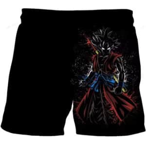 Dragon Ball Xenoverse Goku Shadow Black Shorts for Children