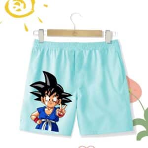 Dragon Ball Z Kid Cute Goku Victory Pose Shorts for Kids