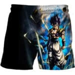 Gogeta Fusion Blue Energy Cosmic Dragon Ball Shorts for Kids