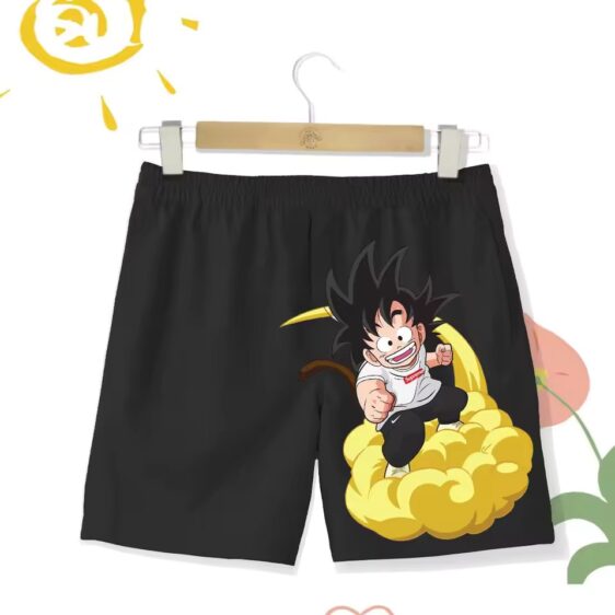 Kid Goku Nimbus Cloud Ride Dragon Ball Z Shorts for Kids