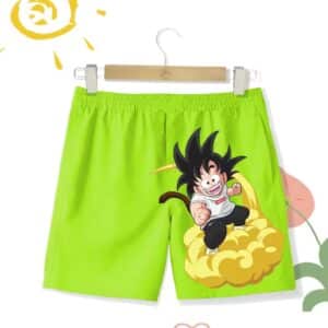 Kid Goku Nimbus Cloud Ride Dragon Ball Z Shorts for Kids