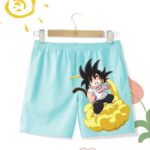 Kid Goku Nimbus Cloud Ride Dragon Ball Z Shorts for Kids