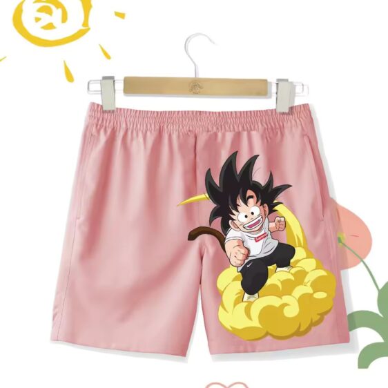 Kid Goku Nimbus Cloud Ride Dragon Ball Z Shorts for Kids