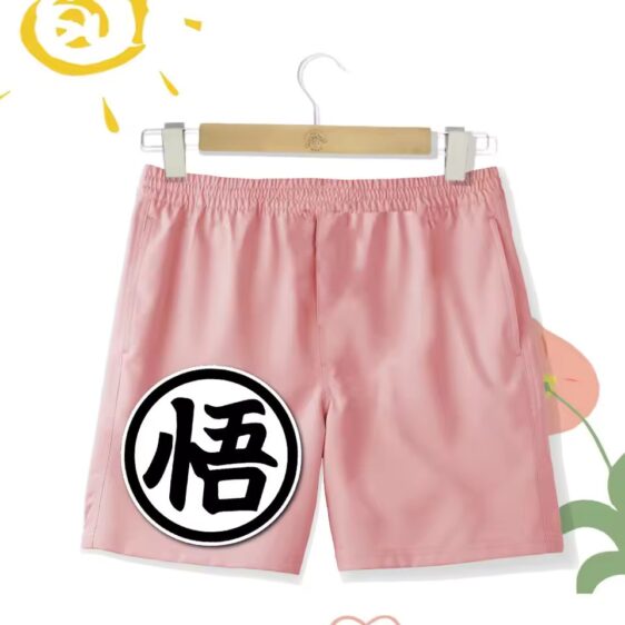 Son Goku Wisdom Go Kanji Symbol DBZ Shorts for Children