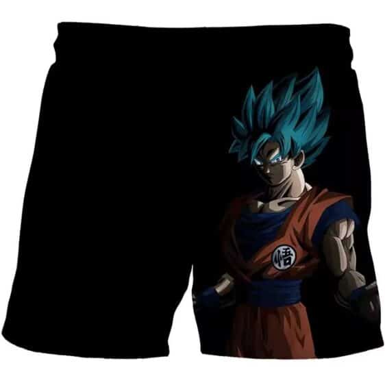 Super Saiyan Blue Goku Shadow Dragon Ball Shorts for Kids