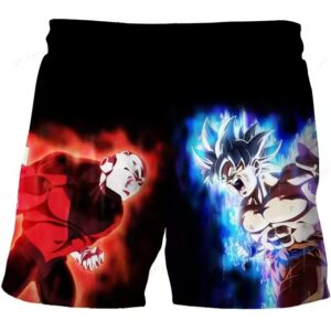 Ultra Instinct Goku vs Jiren Battle Power Children's Shorts