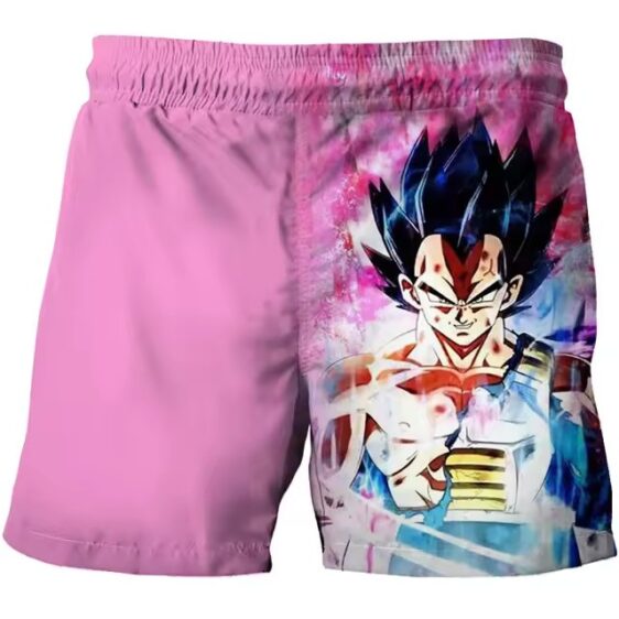 Ultra Instinct Vegeta Aura Pink DBZ Children's Shorts