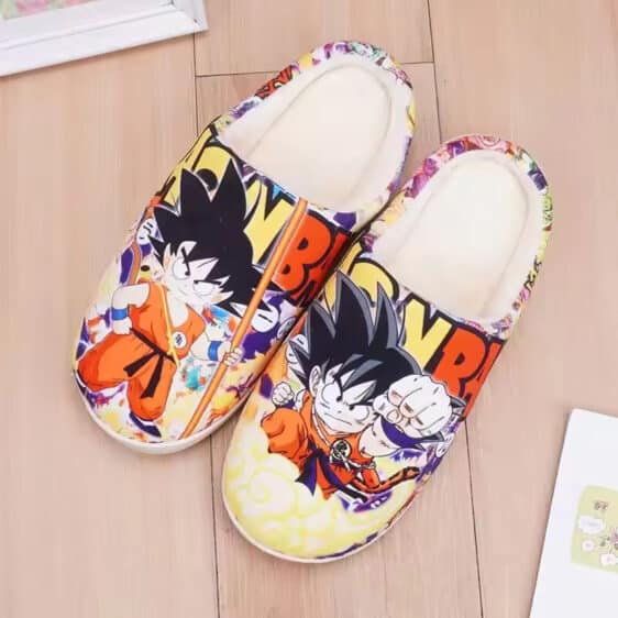 Dragon Ball Z Kid Goku Nimbus Cloud Adventure Slippers