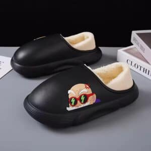 Dragon Ball Z Minimalist Master Roshi Face Cozy Slippers