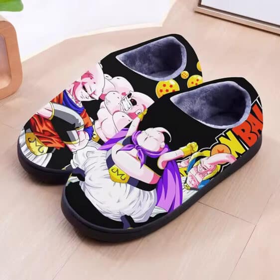 Majin Buu Evolution Forms Black Dragon Ball Z Slippers