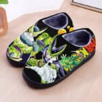 Perfect Cell Evolution Black Dragon Ball Z Plush Slippers