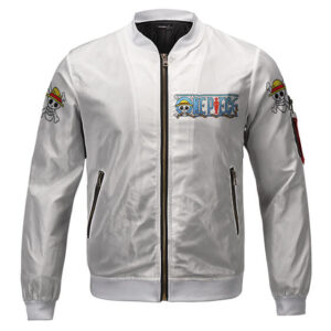 One Piece Straw Hat Pirates Ace And Eustass Kid Bomber Jacket (Kids & Adults)