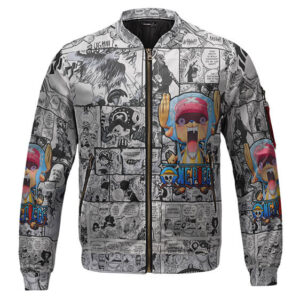 Straw Hat Doctor Tony Tony Chopper Manga Art Bomber Jacket (Kids & Adults)