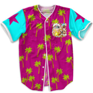One Piece Franky Costume Design Fashionable Baseball Shirt (Kids & Adults)