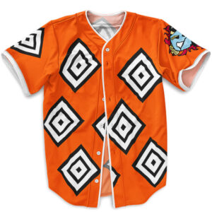 Trendy Jinbe Costume Design One Piece Baseball Uniform (Kids & Adults)