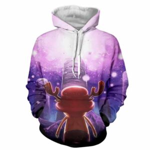 One Piece Tony Chopper Reindeer Aura Tree Vibrant Vibe Design Hoodie (Kids & Adults)