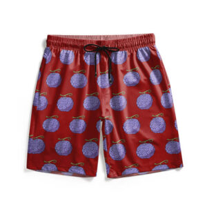 Gomu Gomu No Mi Devil Fruit Pattern Board Shorts (Kids & Adults)