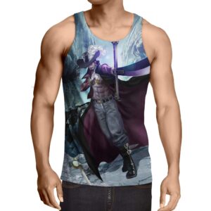 One Piece Dracule Mihawk Master Swordsman Hawk Eyes Tank Top (Kids & Adults)