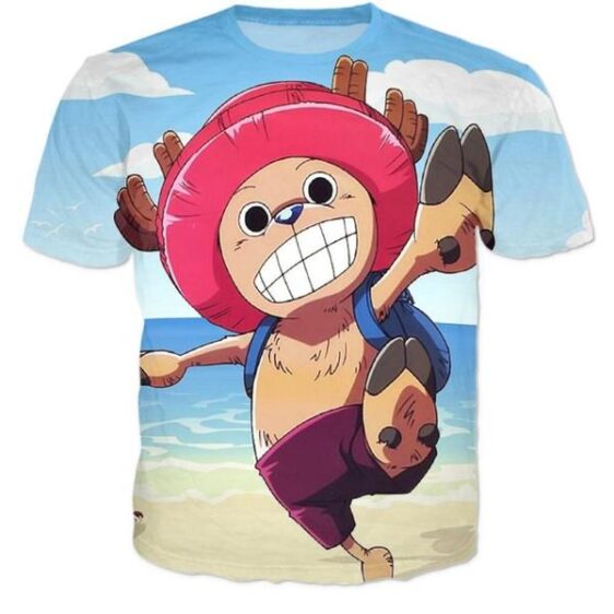 Doctor Tony Tony Chopper - One Piece Holidays Beach 3D T-shirt