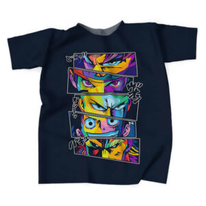 Anime Luffy Goku Naruto Saitama All Might Art Tees (Kids & Adults)
