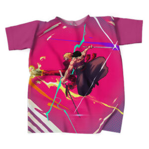Sanji and Zoro Back-to-Back Team-Up Battle T-Shirt (Kids & Adults)