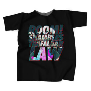 Trafalgar Law Iconic Line Room! Shambles T-shirt (Kids & Adults)