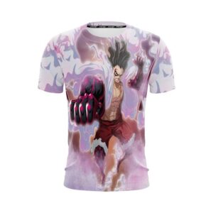 One Piece Anime Straw Hat Luffy Gear Fourth Boundman T-Shirt (Kids & Adults)