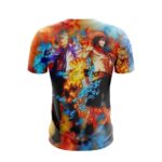 One Piece Marco And Portgas D. Ace Back To Back 3D T-Shirt1