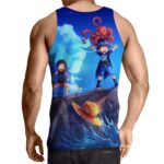 One Piece Monkey D Luffy Ace Sabo Happy Playing Kids Tank Top 2