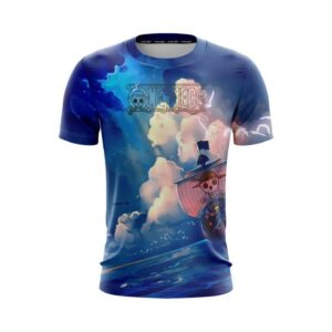 One Piece Sailing Going Merry Straw Hat Crew Ship T-Shirt (Kids & Adults)