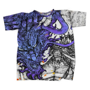 One Piece Kaidou Beast Emperor Dragon Sketch T-shirt (Kids & Adults)