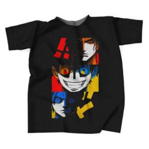 Ace Luffy Sabo Tri-Color Minimalist Art T-shirt (Kids & Adults)