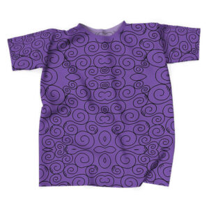 One Piece Gomu Gomu no Mi Devil Fruit Pattern T-shirt (Kids & Adults)