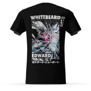 Whitebeard Edward Newgate Retro Wave Art T-shirt (Kids & Adults)